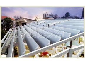 梭形機翼遮陽百葉